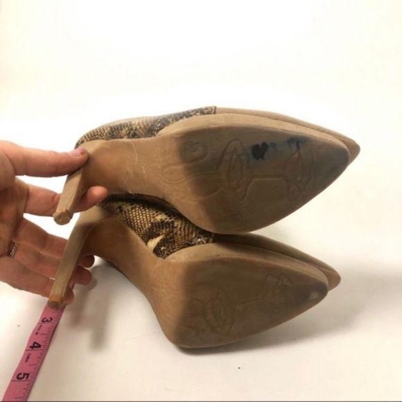 🔥Penny Loves Kenny snakeskin booties platform - Picture 5 of 8